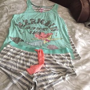 Little Mermaid pj set!